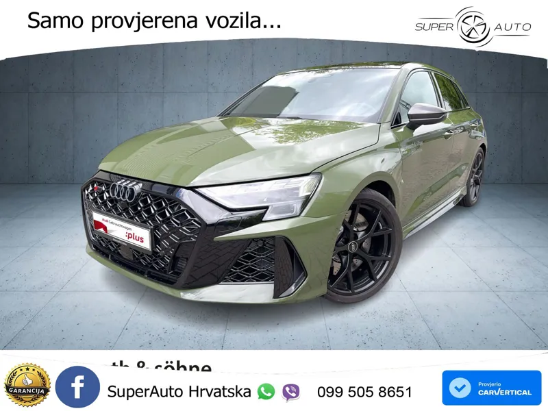 Audi RS3 Sportback 2.5 TFSI (400 KS) quattro S tronic ABT LED+GR SJED+ACC