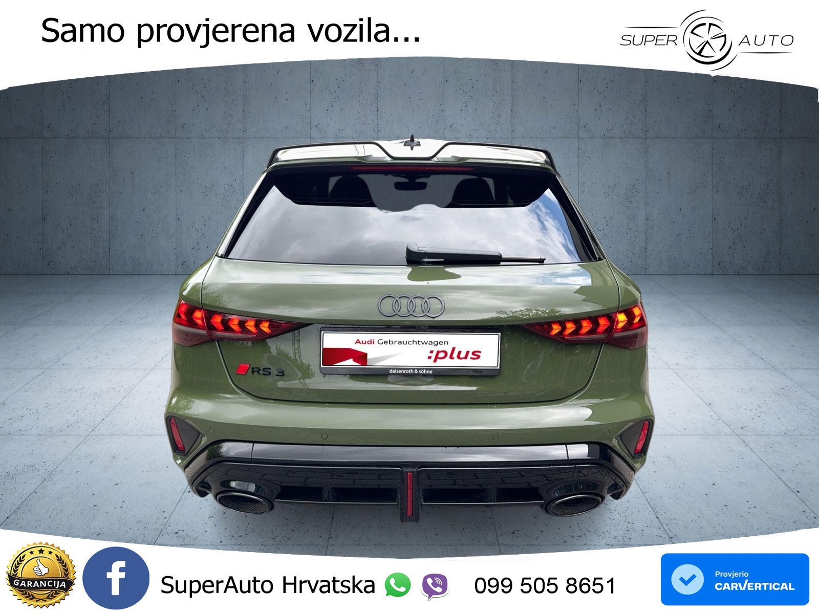 Audi RS3 Sportback 2.5 TFSI (400 KS) quattro S tronic ABT LED+GR SJED+ACC