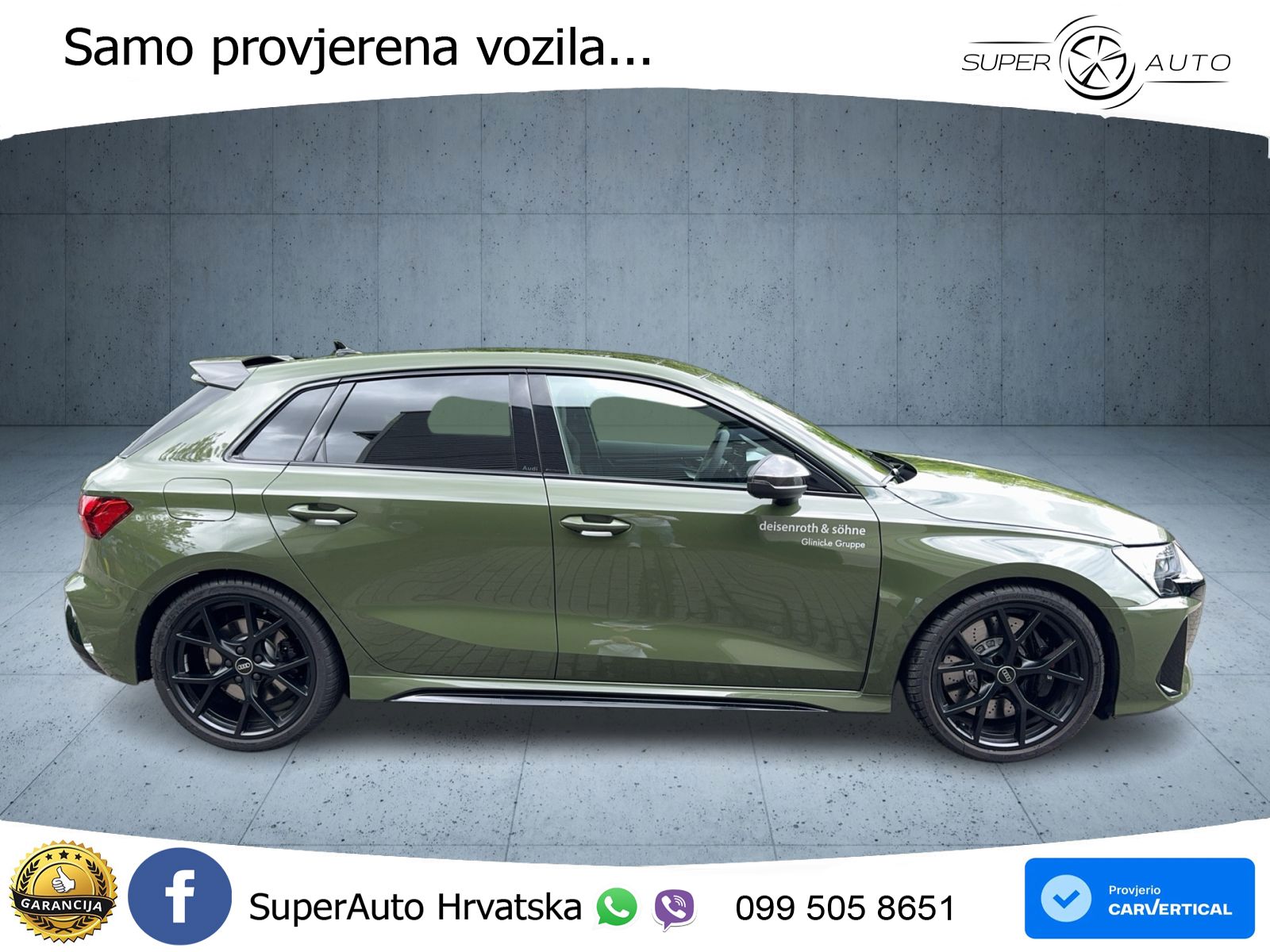 Audi RS3 Sportback 2.5 TFSI (400 KS) quattro S tronic ABT LED+GR SJED+ACC