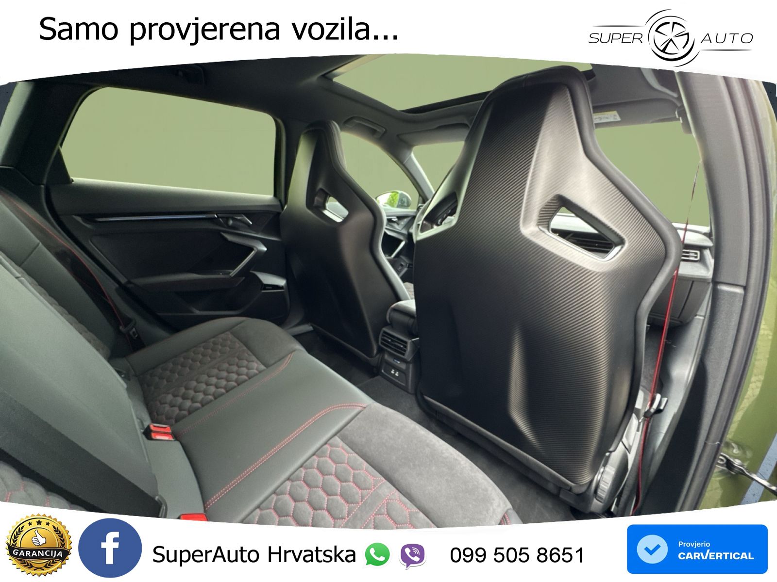 Audi RS3 Sportback 2.5 TFSI (400 KS) quattro S tronic ABT LED+GR SJED+ACC