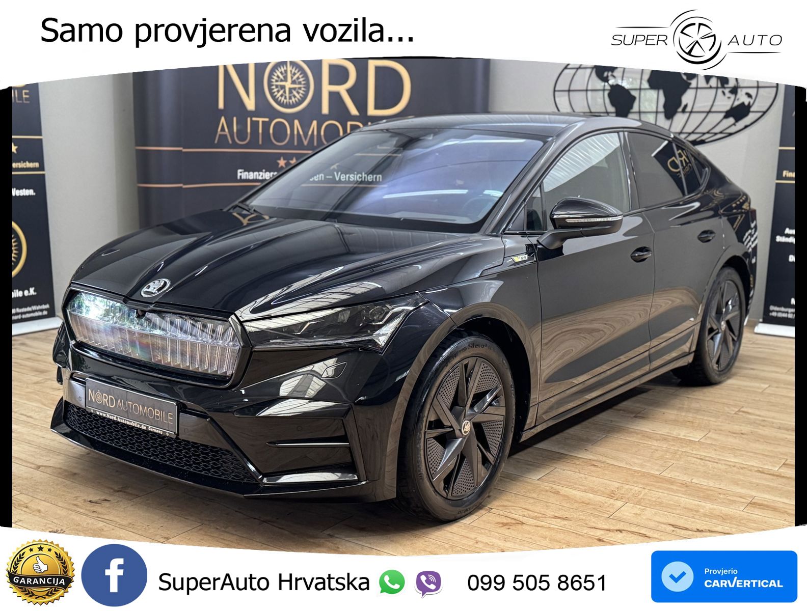 Škoda Enyaq Coupe iV RS 82 kWh (299 KS) AWD