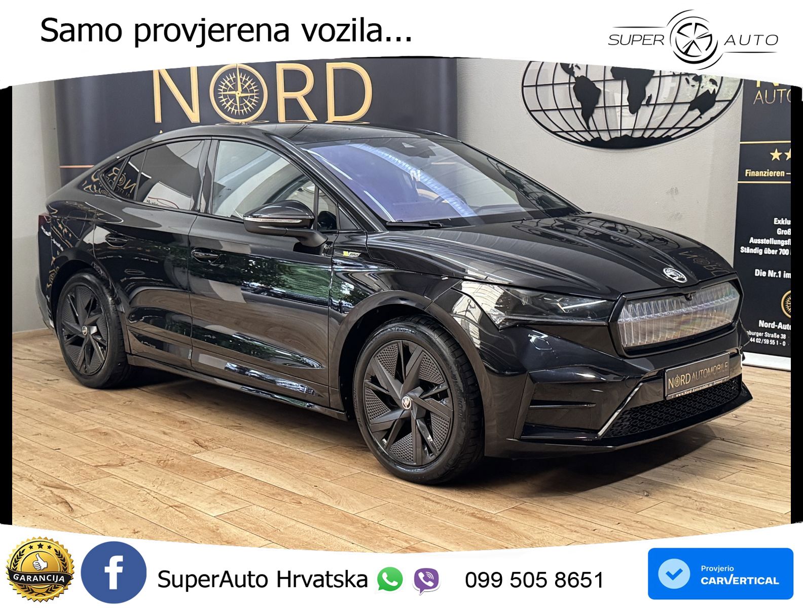 Škoda Enyaq Coupe iV RS 82 kWh (299 KS) AWD
