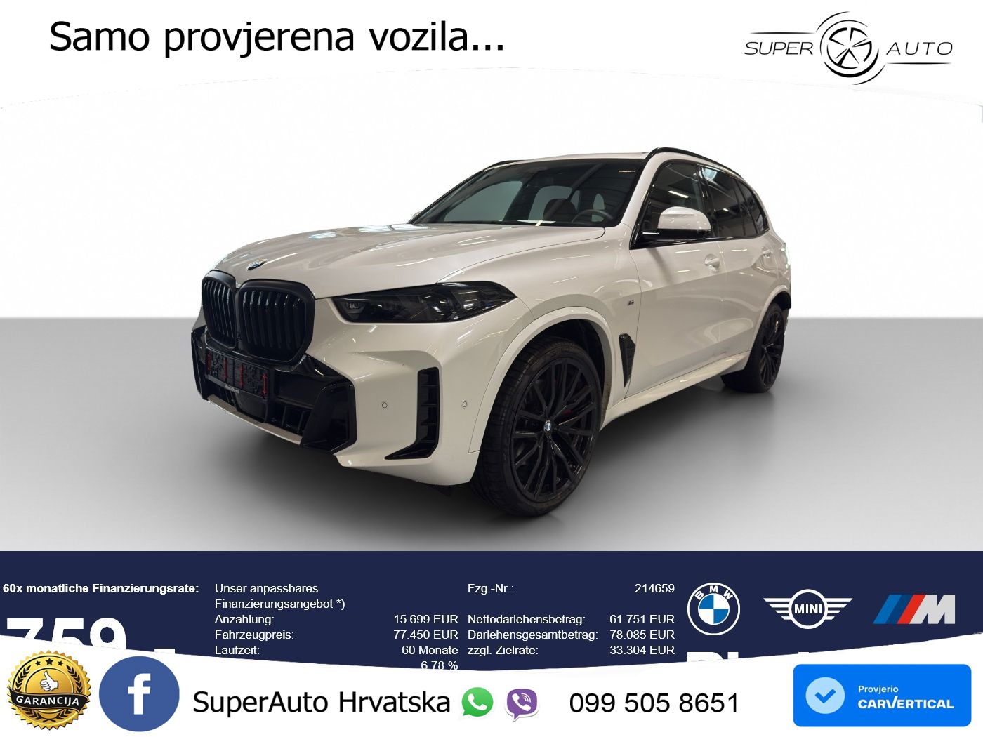 BMW X5 30d (286 KS) xDrive Steptronic LED+GR SJED+ACC