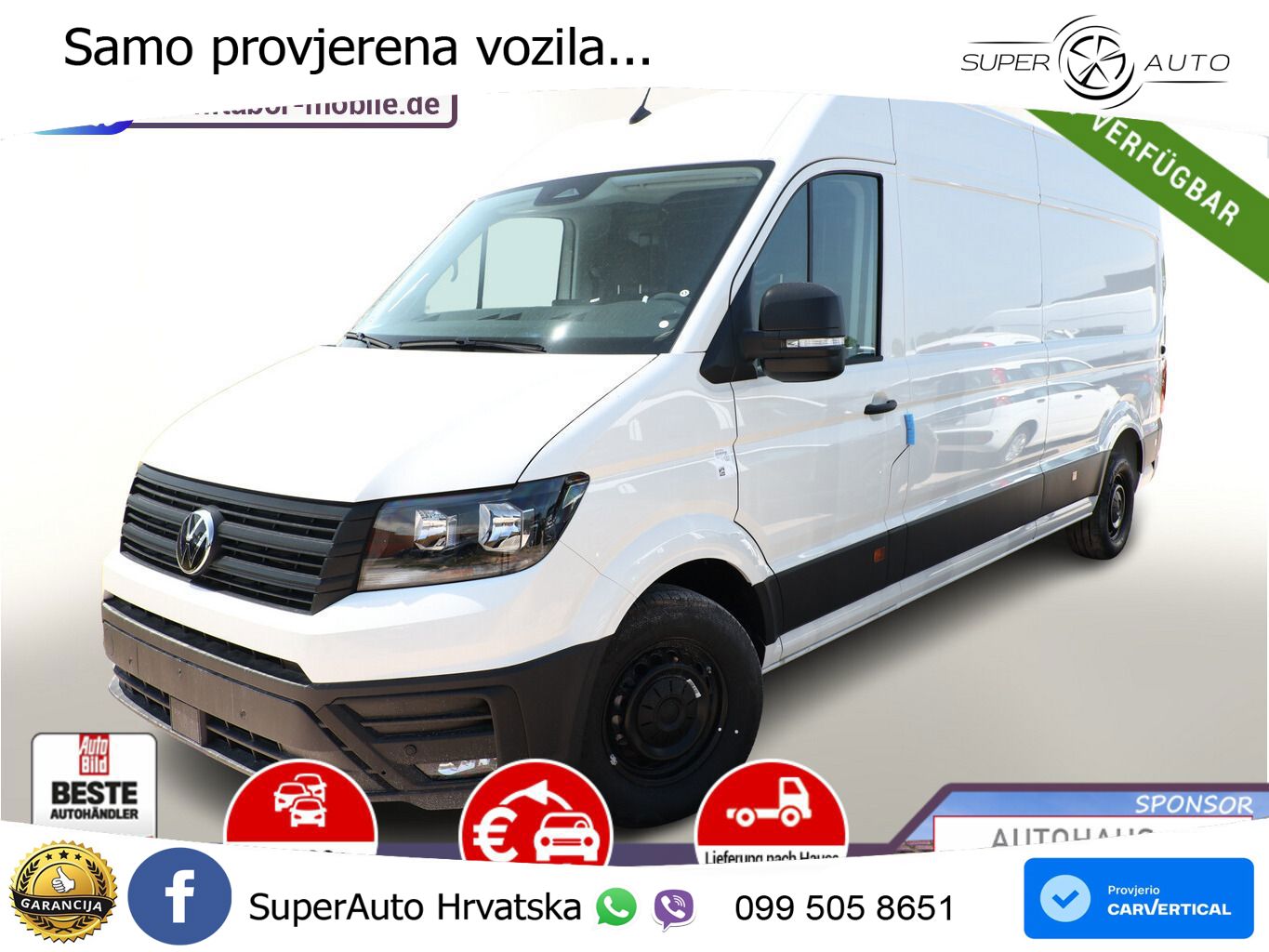VW Crafter 177 KS