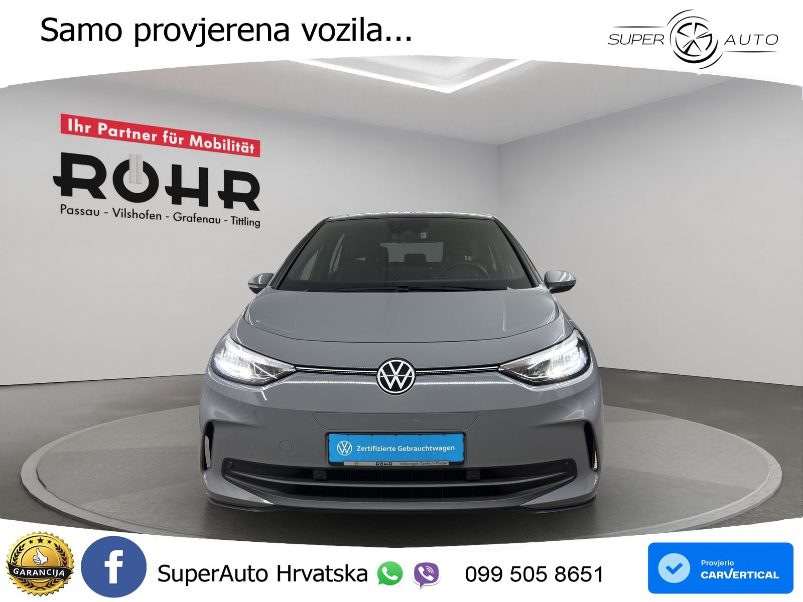 Volkswagen ID.3 Pro 62 kWh (204 KS)