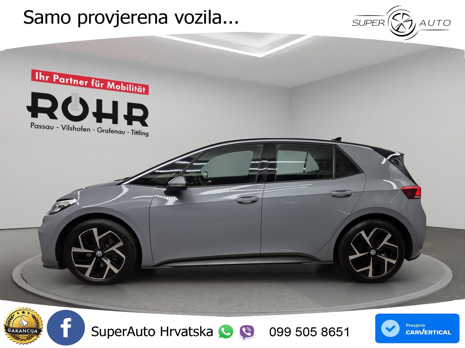 Volkswagen ID.3 Pro 62 kWh (204 KS)