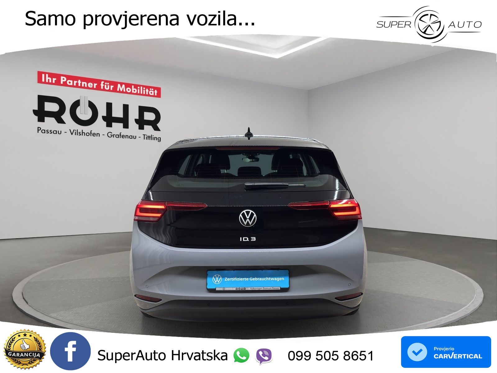 Volkswagen ID.3 Pro 62 kWh (204 KS)