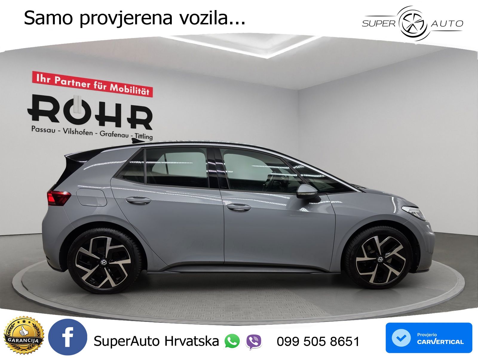 Volkswagen ID.3 Pro 62 kWh (204 KS)