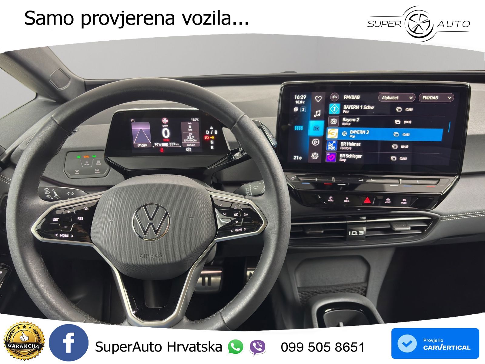 Volkswagen ID.3 Pro 62 kWh (204 KS)