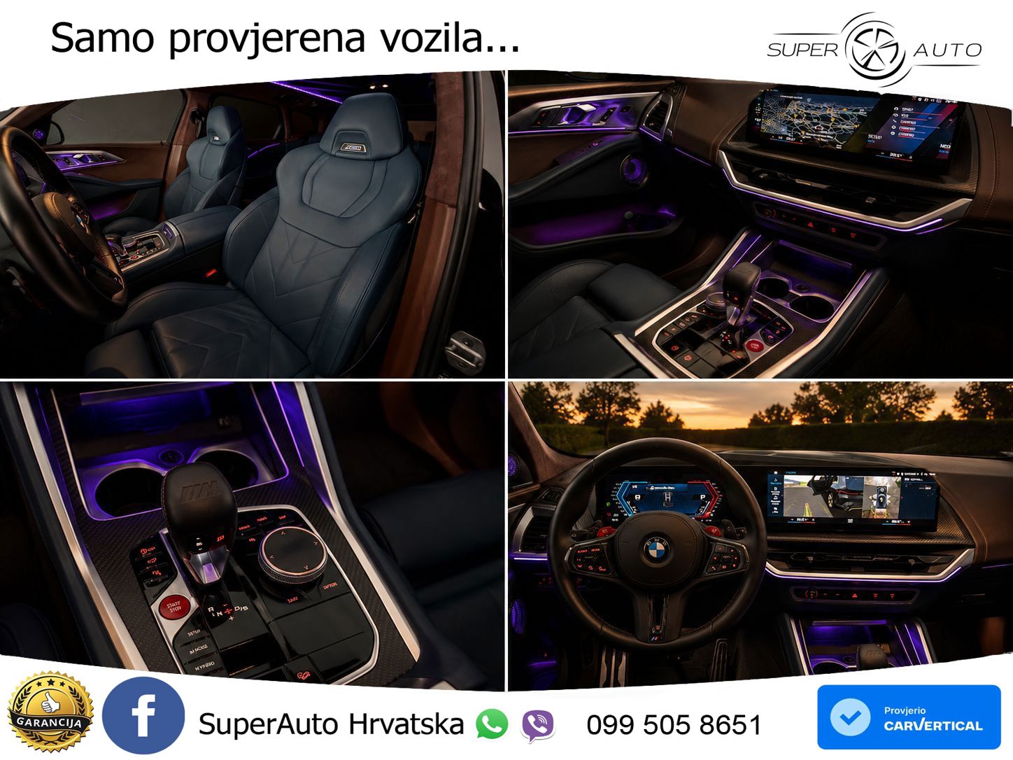 BMW XM 4.4 V8 (653 KS) xDrive Steptronic LED+GR SJED+ACC