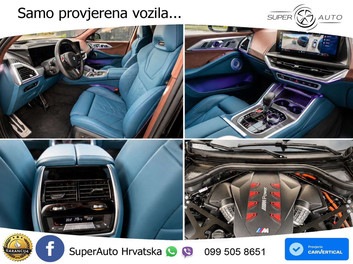 BMW XM 4.4 V8 (653 KS) xDrive Steptronic LED+GR SJED+ACC