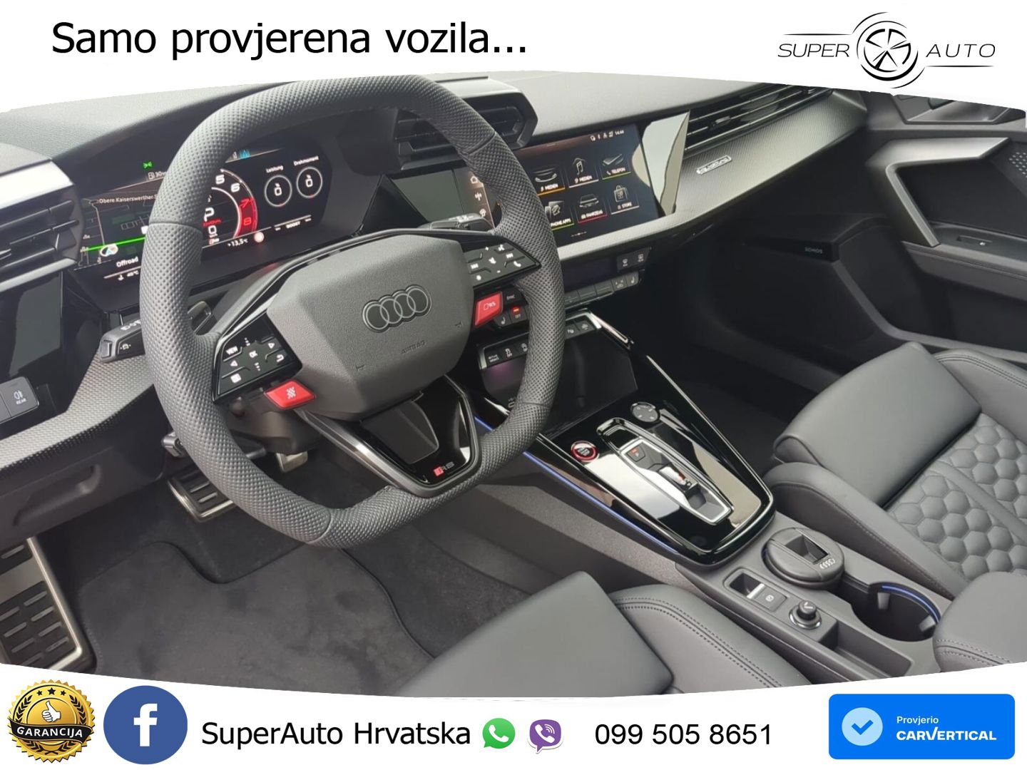 Audi RS3 Sportback 2.5 TFSI (400 KS) quattro S tronic LED+GR SJED+ACC