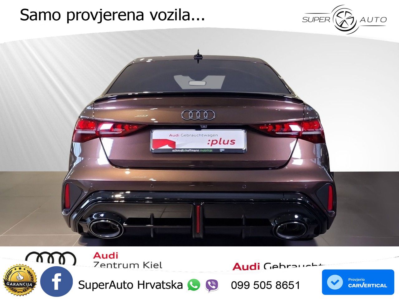 Audi RS3 Sedan 2.5 TFSI (400 KS) quattro S tronic