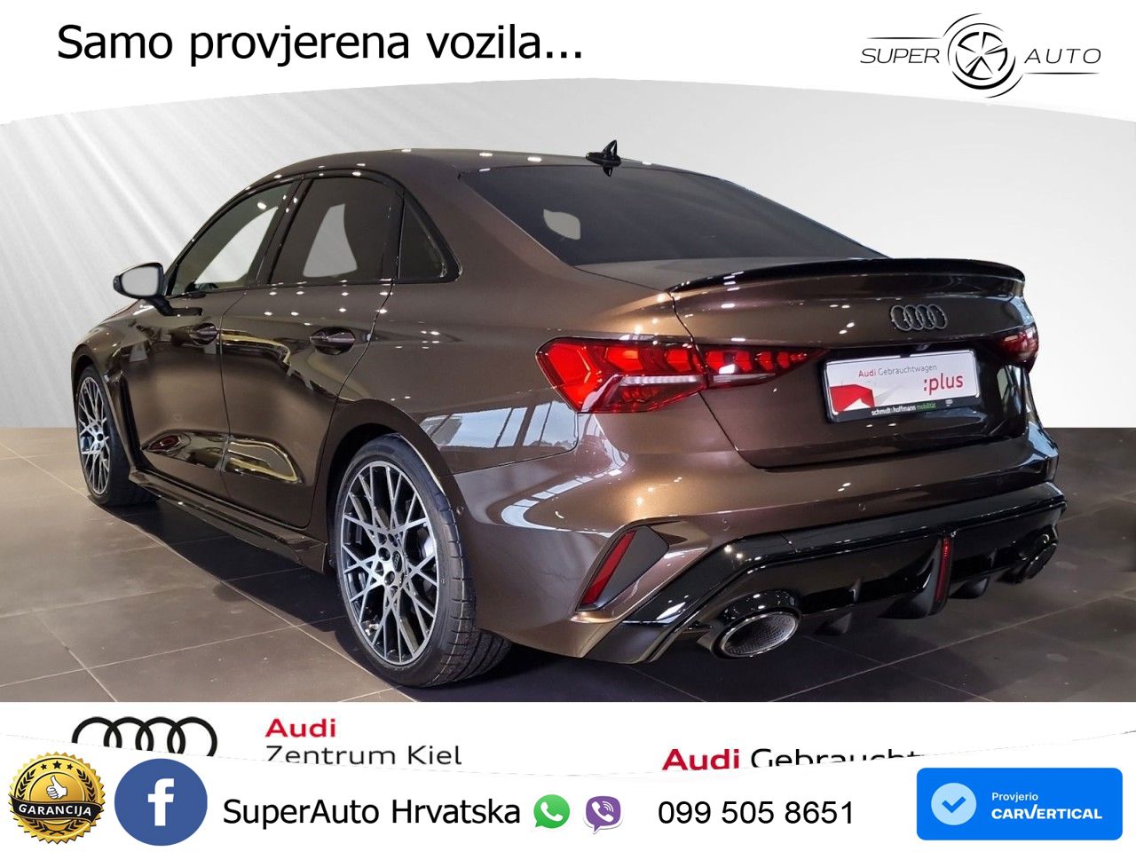 Audi RS3 Sedan 2.5 TFSI (400 KS) quattro S tronic