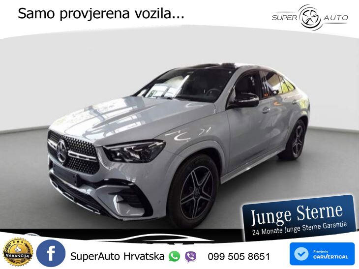 Mercedes GLE Coupe 450d (367 KS) EQ Boost 4MATIC 9G-TRONIC AMG LED+GR SJED+ACC