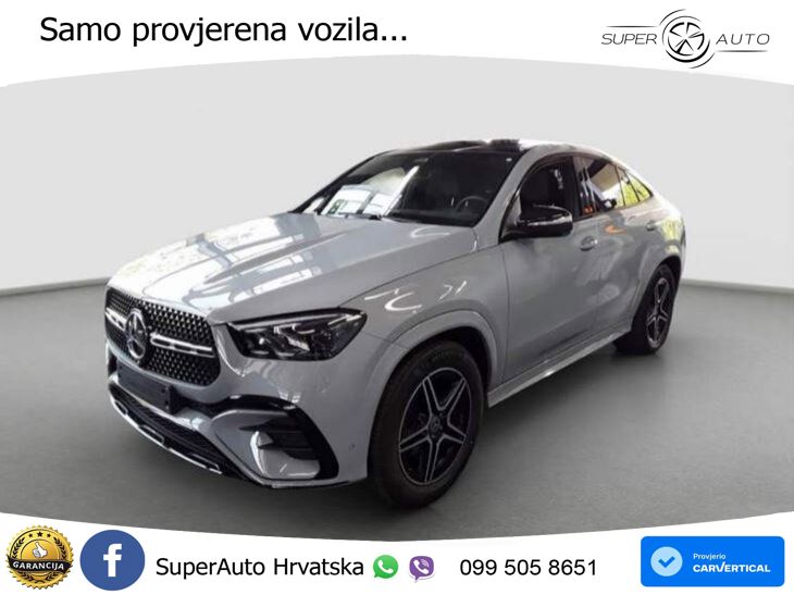 Mercedes GLE Coupe 450d (367 KS) EQ Boost 4MATIC 9G-TRONIC AMG LED+GR SJED+ACC