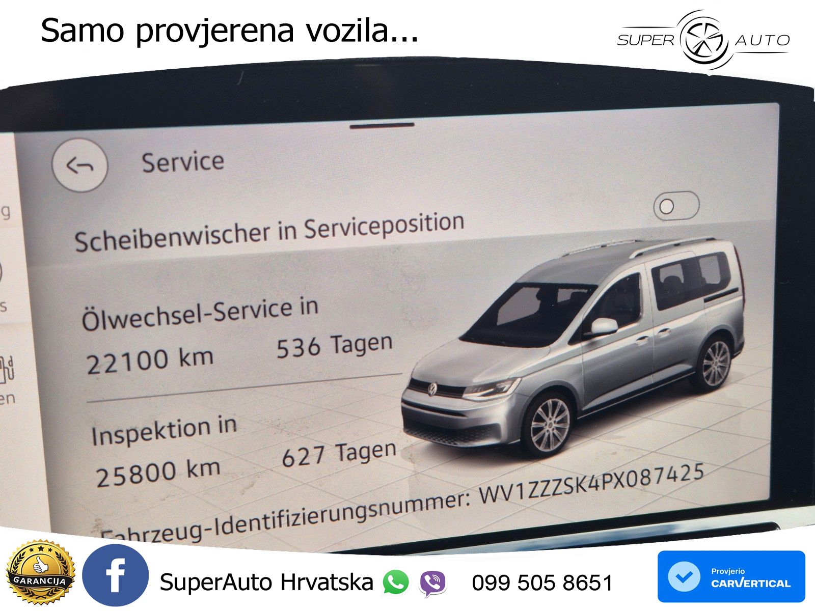 VW Caddy 102 KS