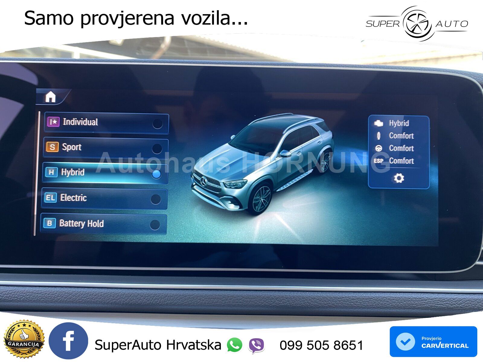 Mercedes GLE 350de (333 KS) 4MATIC 9G-TRONIC AMG ZRAČNI+ACC+GR SJED+KAM+PANO