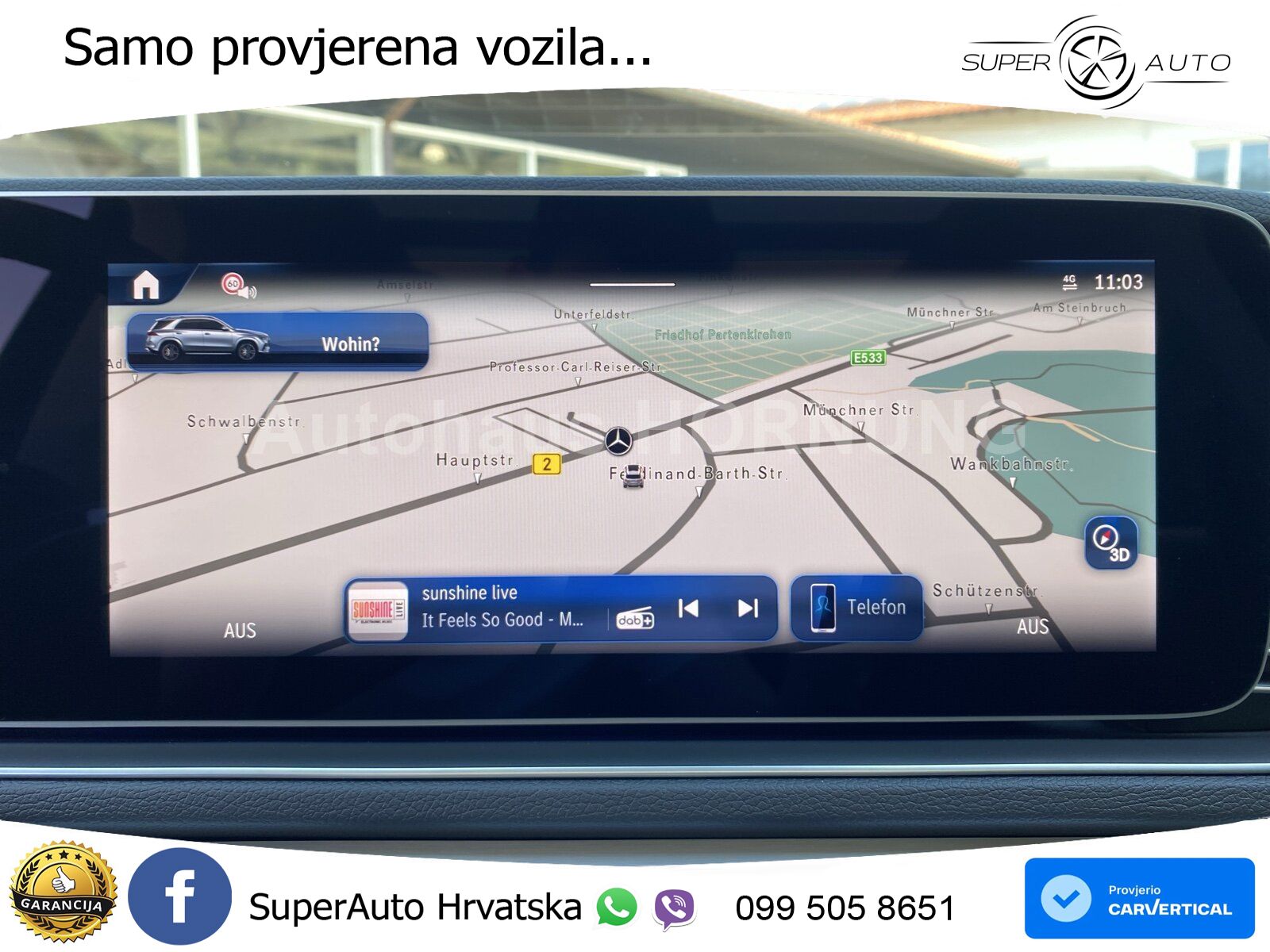 Mercedes GLE 350de (333 KS) 4MATIC 9G-TRONIC AMG ZRAČNI+ACC+GR SJED+KAM+PANO