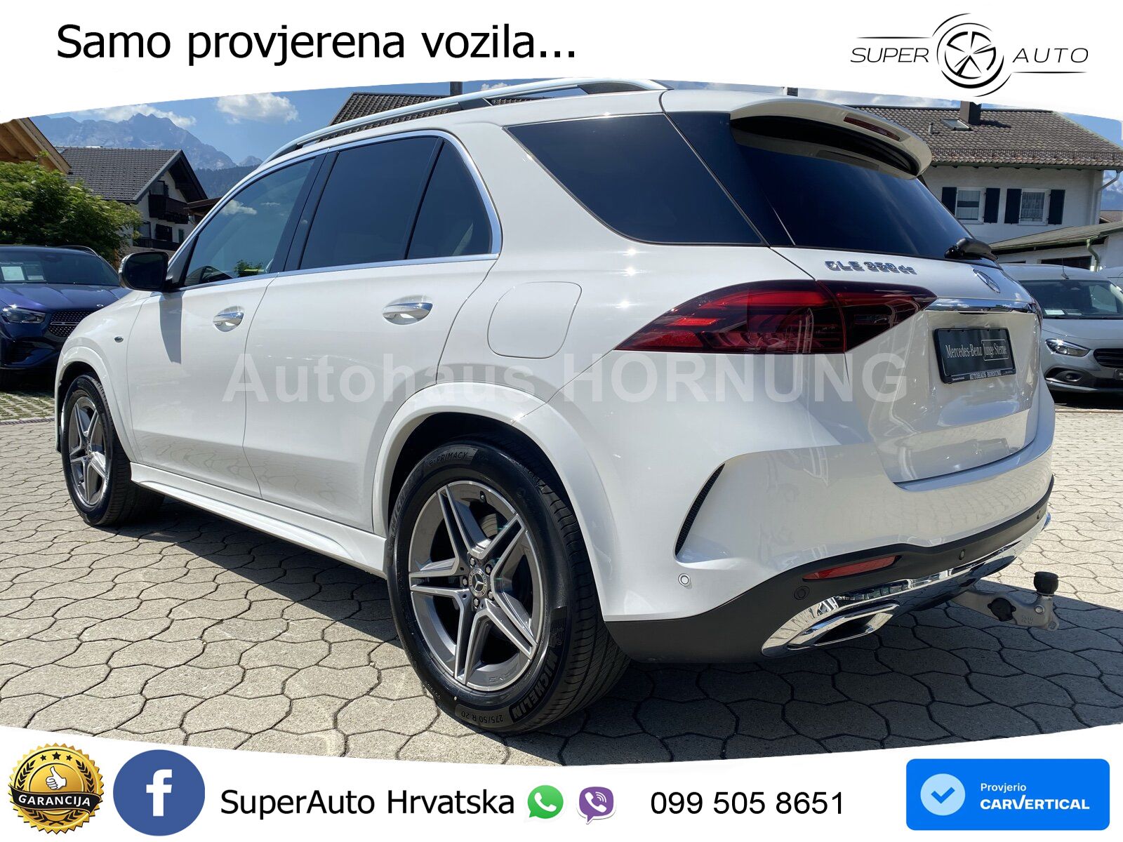 Mercedes GLE 350de (333 KS) 4MATIC 9G-TRONIC AMG ZRAČNI+ACC+GR SJED+KAM+PANO