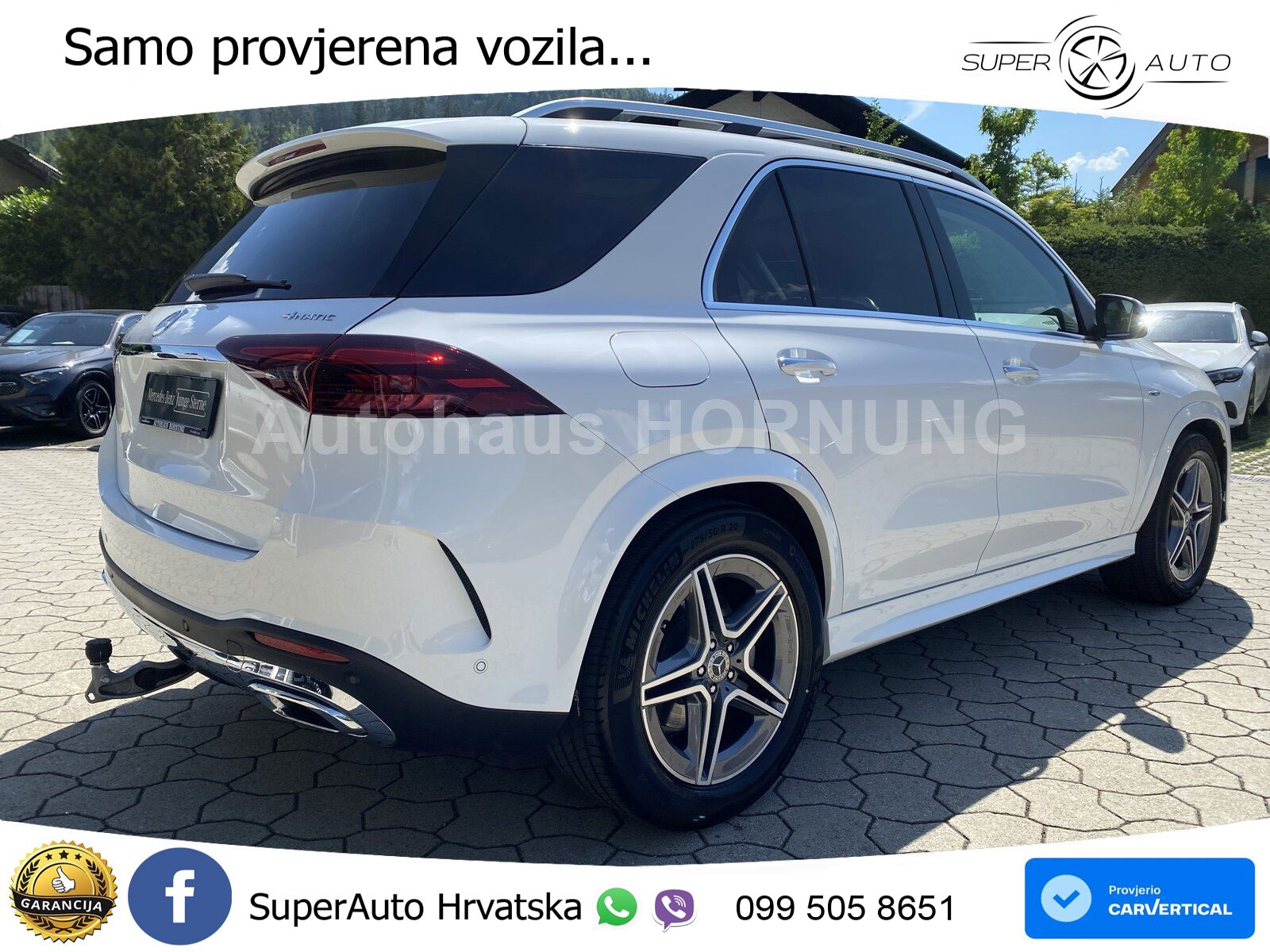 Mercedes GLE 350de (333 KS) 4MATIC 9G-TRONIC AMG ZRAČNI+ACC+GR SJED+KAM+PANO