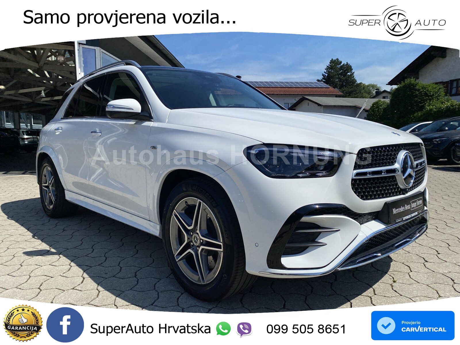 Mercedes GLE 350de (333 KS) 4MATIC 9G-TRONIC AMG ZRAČNI+ACC+GR SJED+KAM+PANO