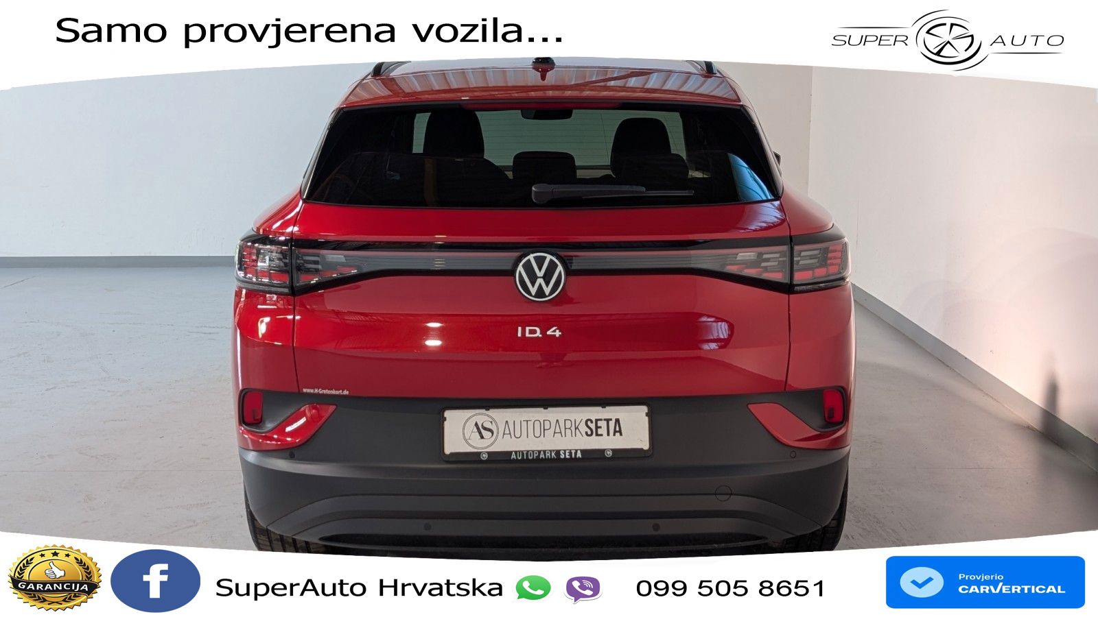Volkswagen ID.4 Pro Performance 82 kWh (204 KS) LED+GR SJED+ACC