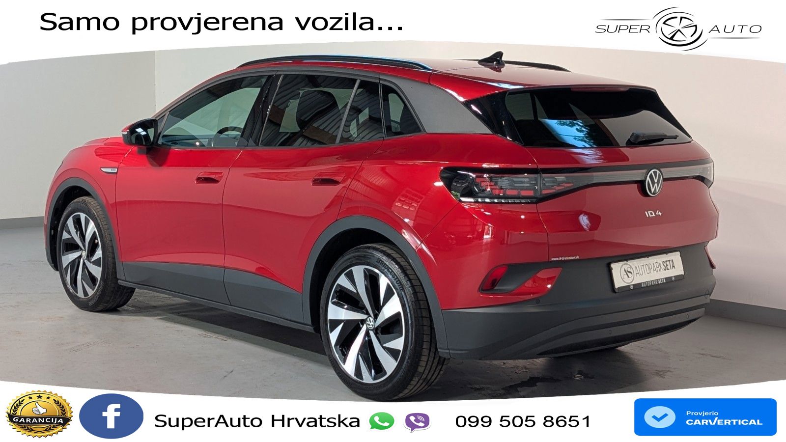 Volkswagen ID.4 Pro Performance 82 kWh (204 KS) LED+GR SJED+ACC