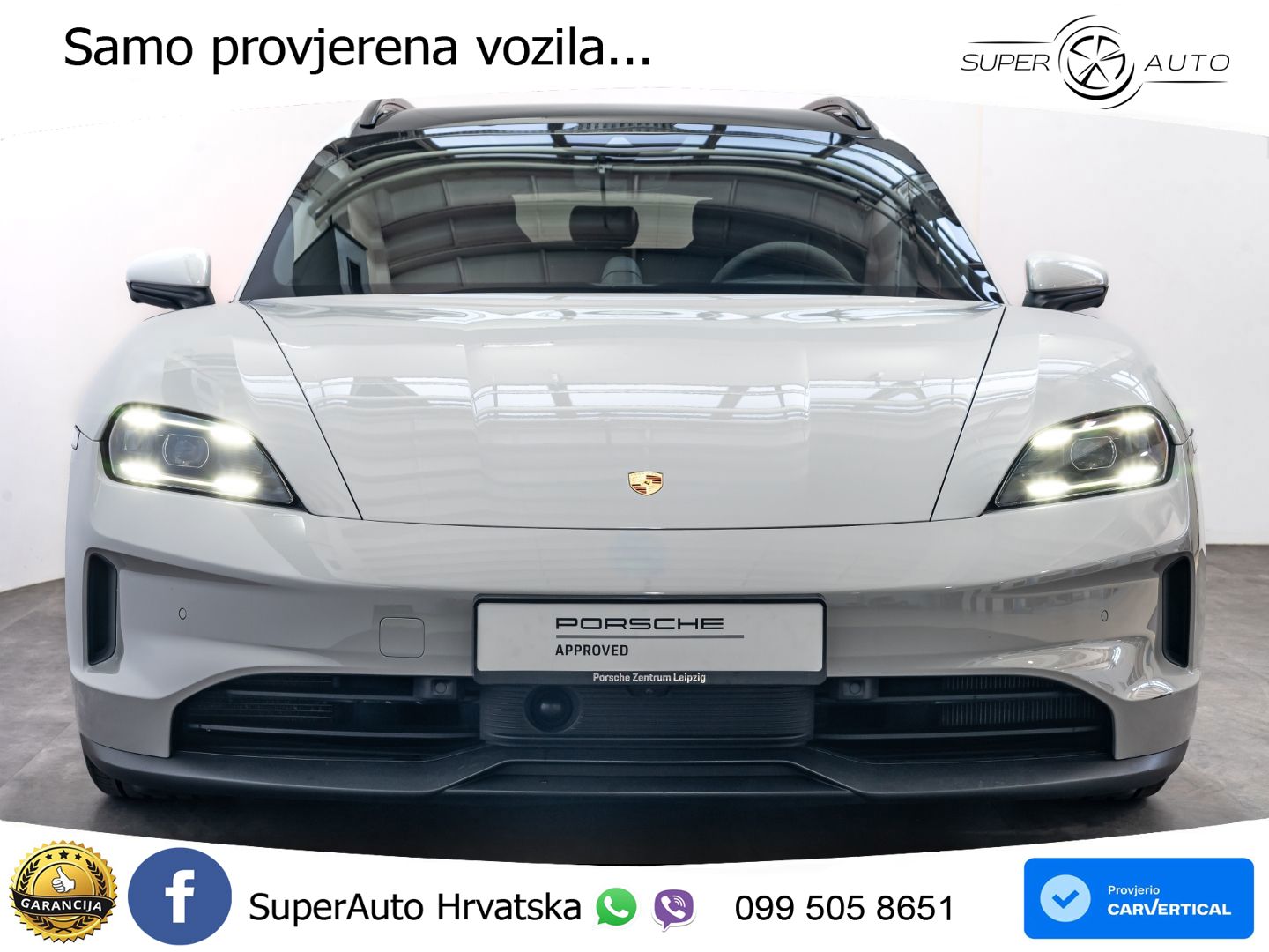 Porsche Taycan Sport Turismo 4S 105 kWh (598 KS)