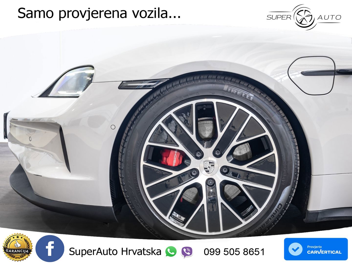 Porsche Taycan Sport Turismo 4S 105 kWh (598 KS)