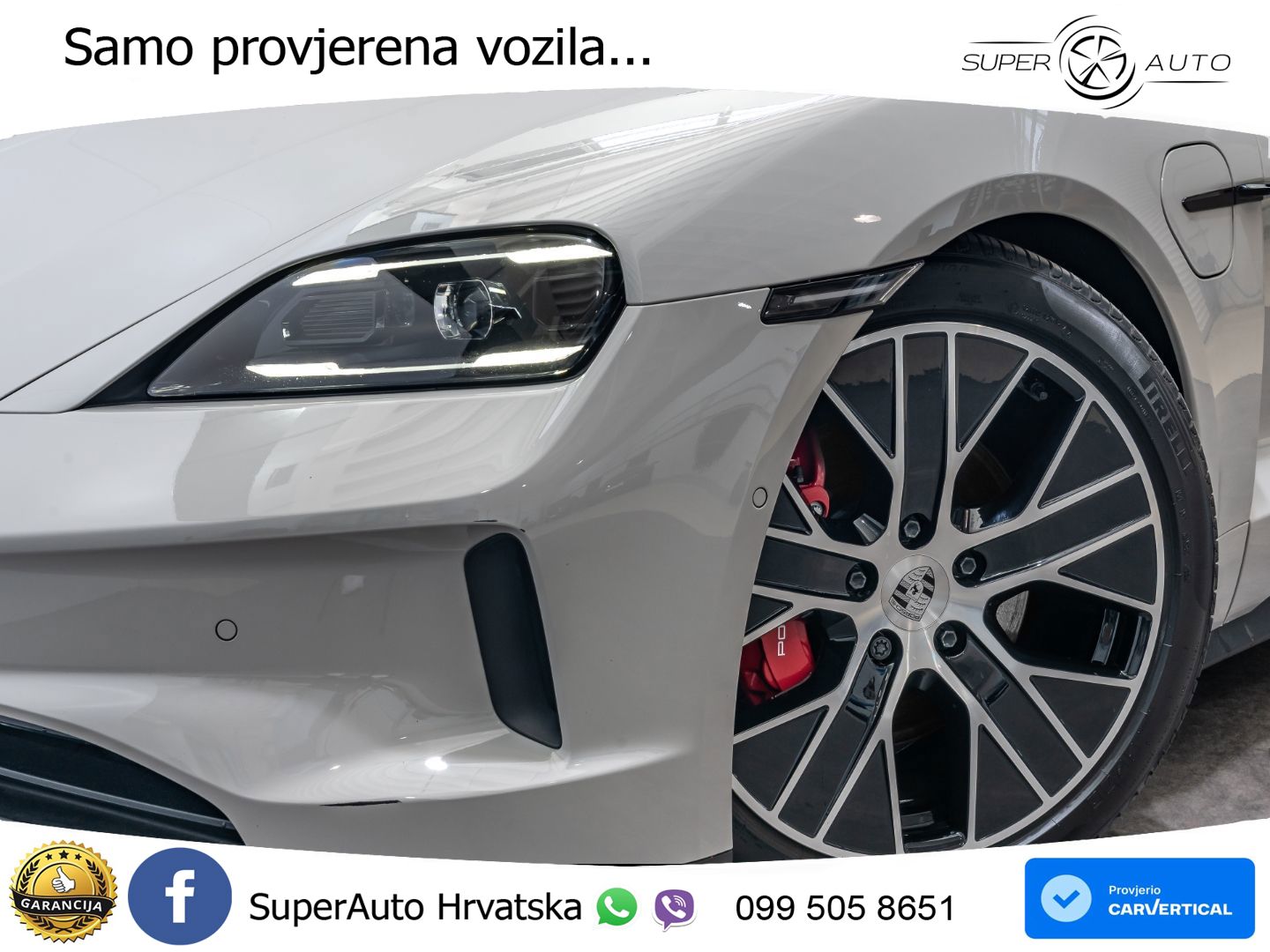 Porsche Taycan Sport Turismo 4S 105 kWh (598 KS)