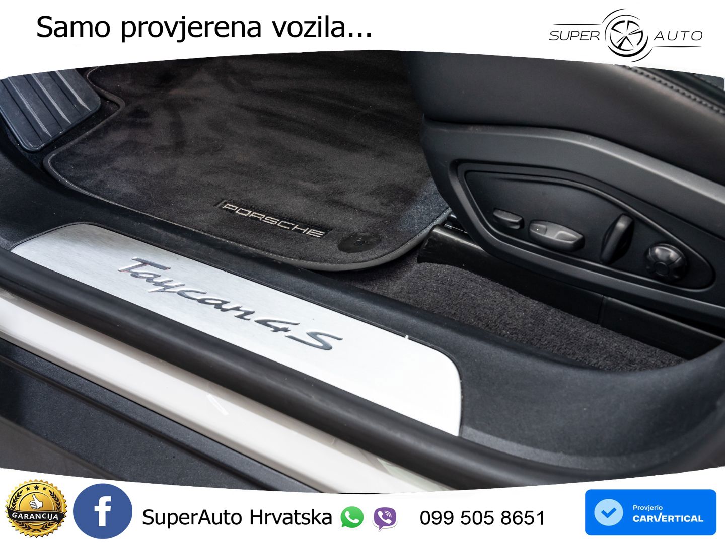 Porsche Taycan Sport Turismo 4S 105 kWh (598 KS)