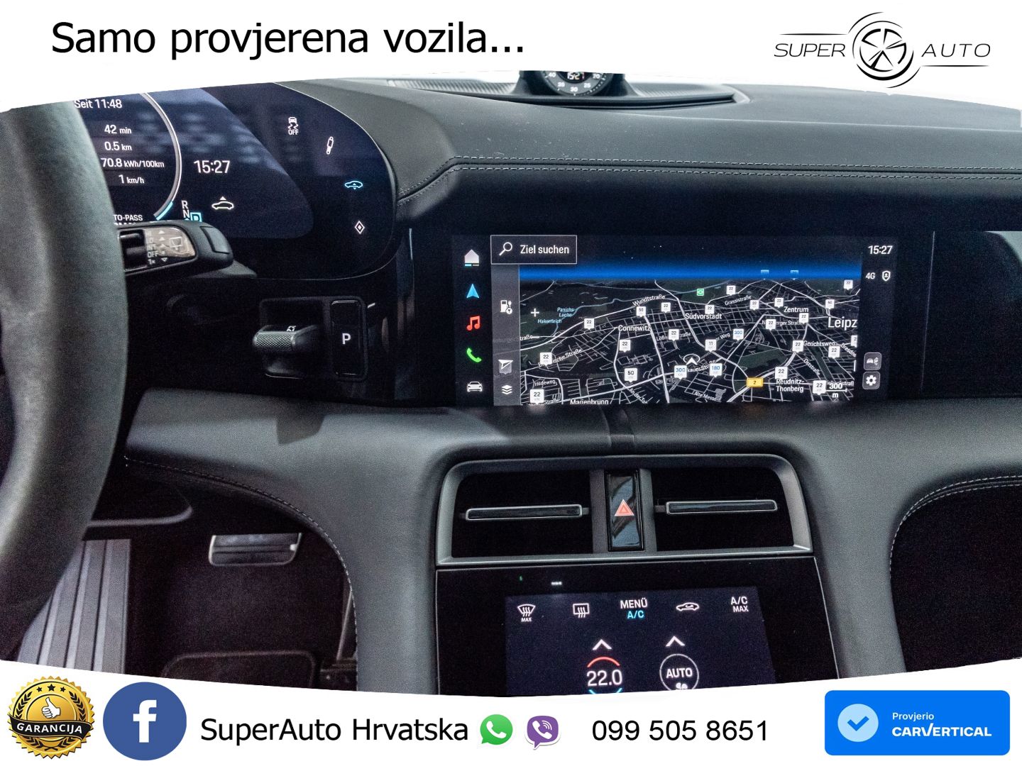 Porsche Taycan Sport Turismo 4S 105 kWh (598 KS)