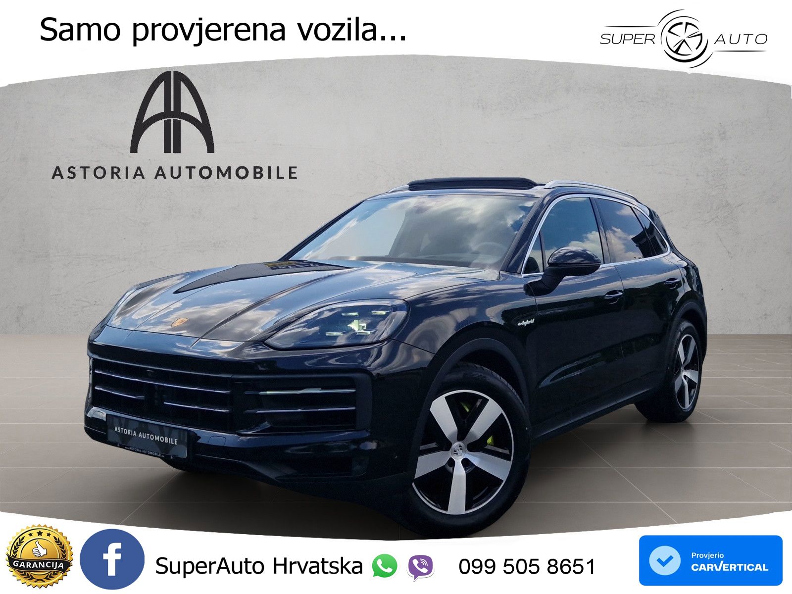 Porsche Cayenne 3.0 V6 (470 KS) E-Hybrid Tiptronic S