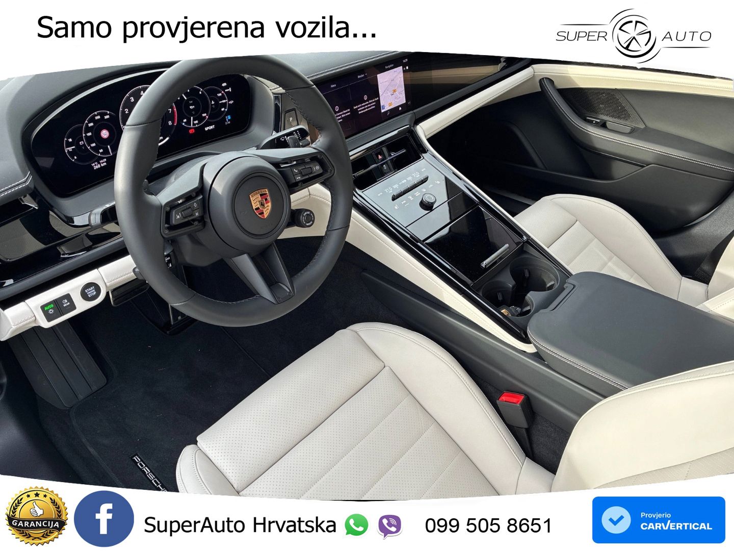 Porsche Panamera 4S 2.9 V6 (544 KS) E-Hybrid PDK ZRAČNI+ACC+GR SJED+KAM+PANO