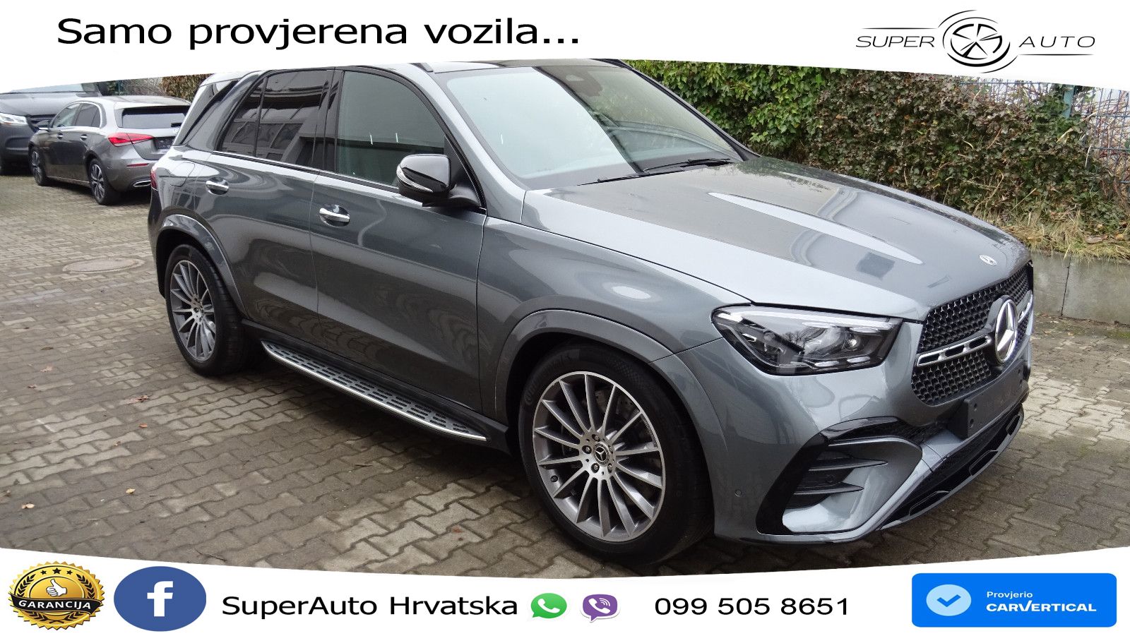 Mercedes GLE 450d (367 KS) EQ Boost 4MATIC 9G-TRONIC AMG LED+GR SJED+ACC