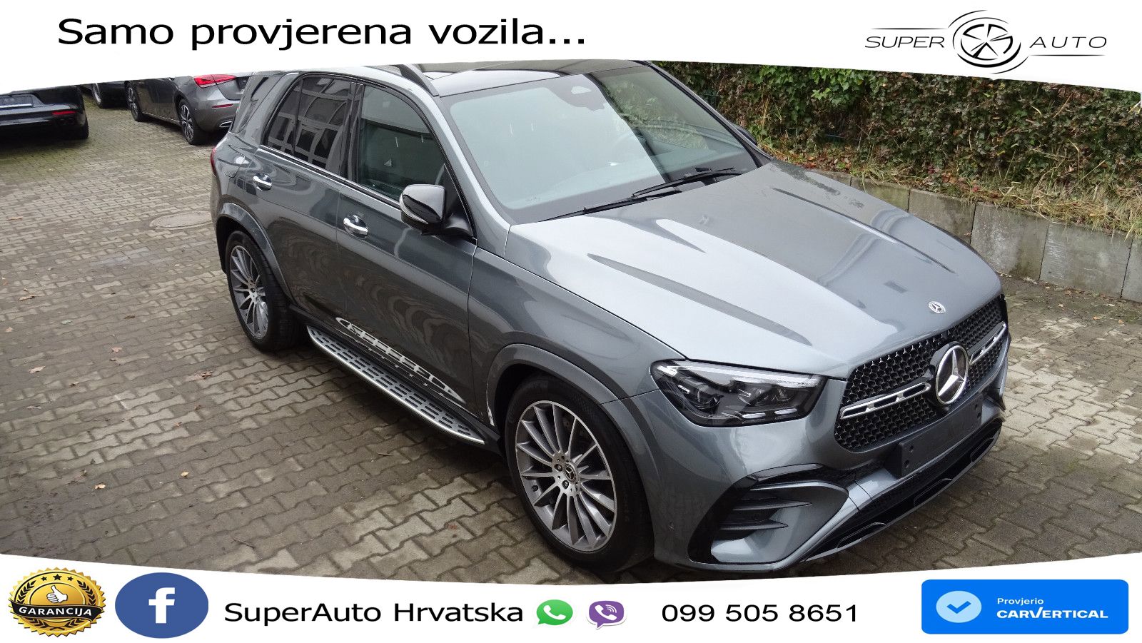 Mercedes GLE 450d (367 KS) EQ Boost 4MATIC 9G-TRONIC AMG LED+GR SJED+ACC