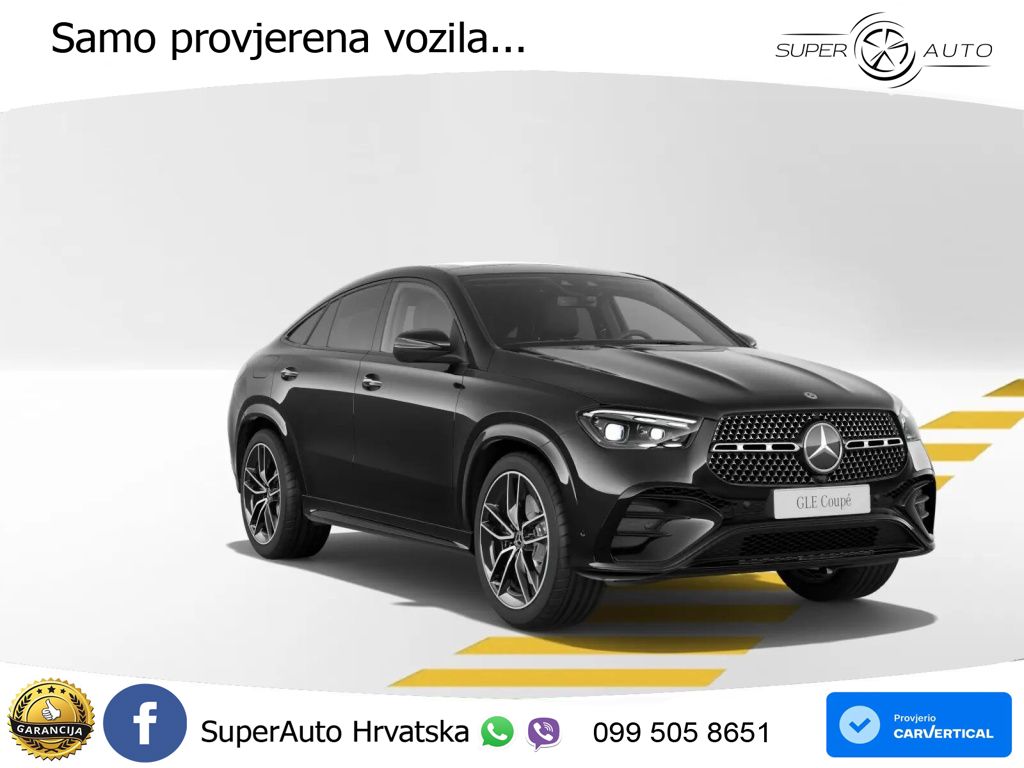 Mercedes GLE Coupe 450d (367 KS) EQ Boost 4MATIC 9G-TRONIC AMG LED+GR SJED+ACC