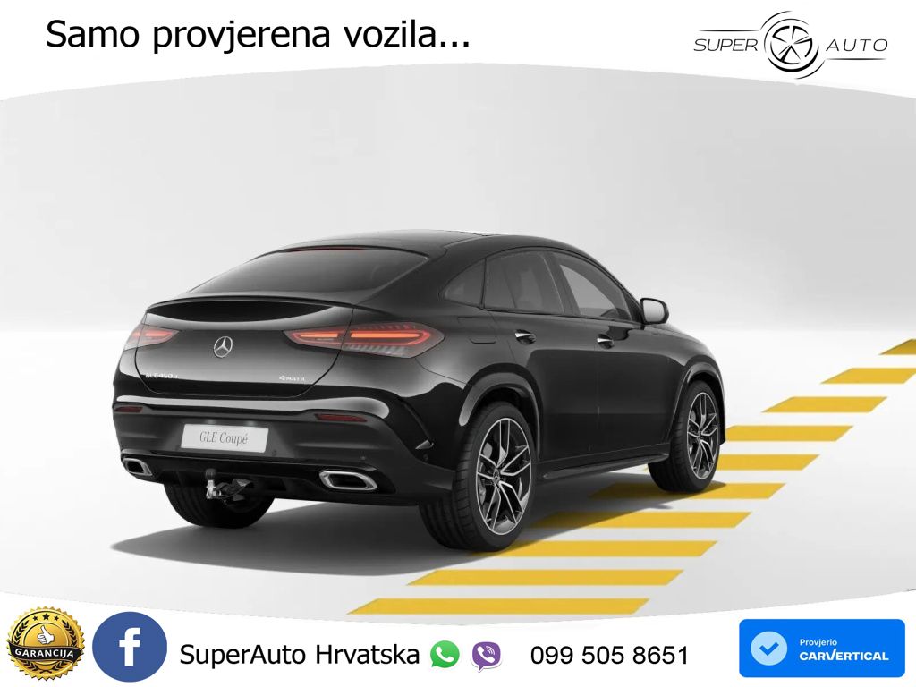 Mercedes GLE Coupe 450d (367 KS) EQ Boost 4MATIC 9G-TRONIC AMG LED+GR SJED+ACC