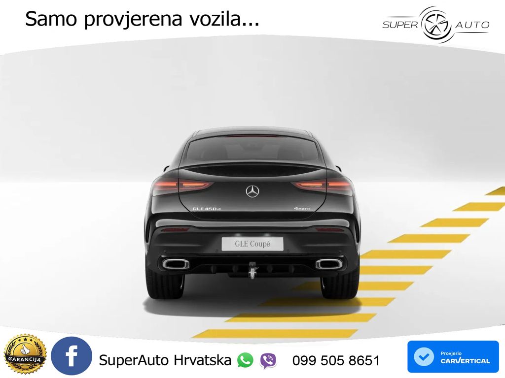 Mercedes GLE Coupe 450d (367 KS) EQ Boost 4MATIC 9G-TRONIC AMG LED+GR SJED+ACC