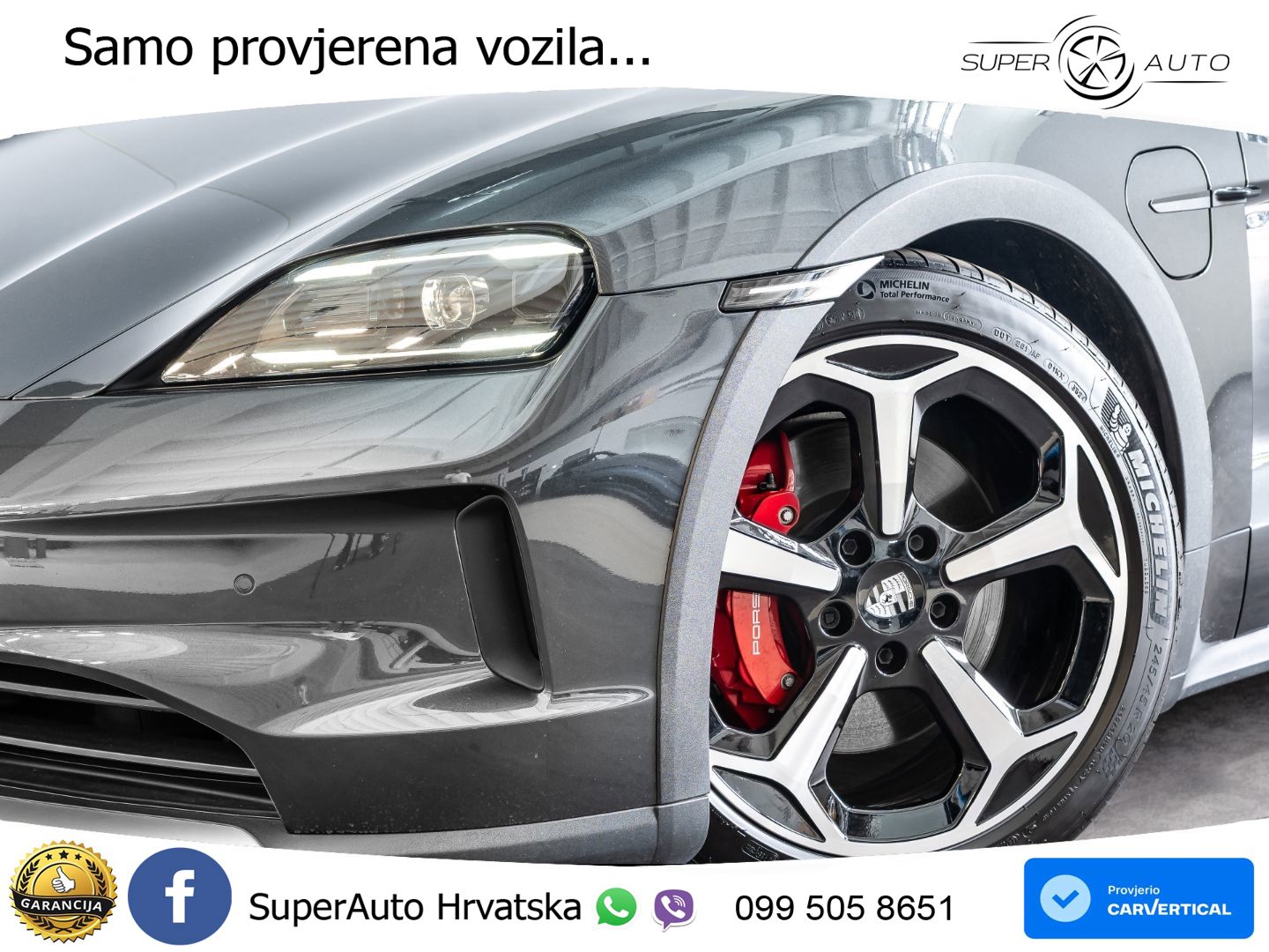 Porsche Taycan Cross Turismo 4S 105 kWh (598 KS)