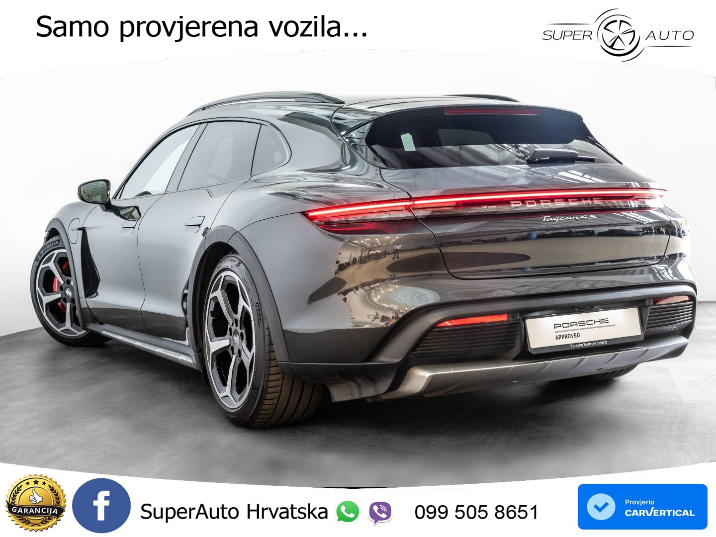Porsche Taycan Cross Turismo 4S 105 kWh (598 KS)