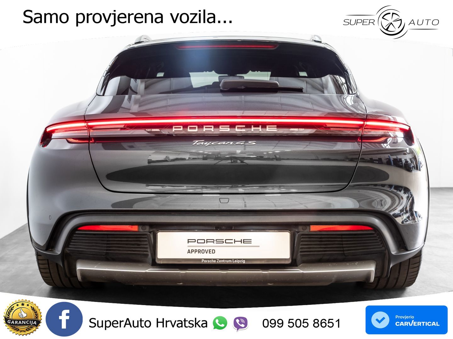 Porsche Taycan Cross Turismo 4S 105 kWh (598 KS)