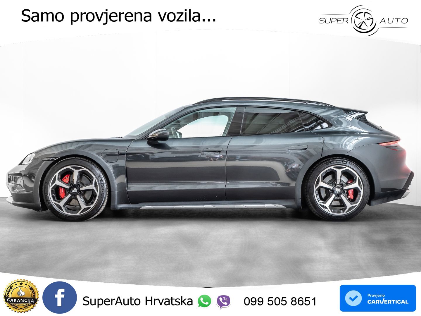 Porsche Taycan Cross Turismo 4S 105 kWh (598 KS)