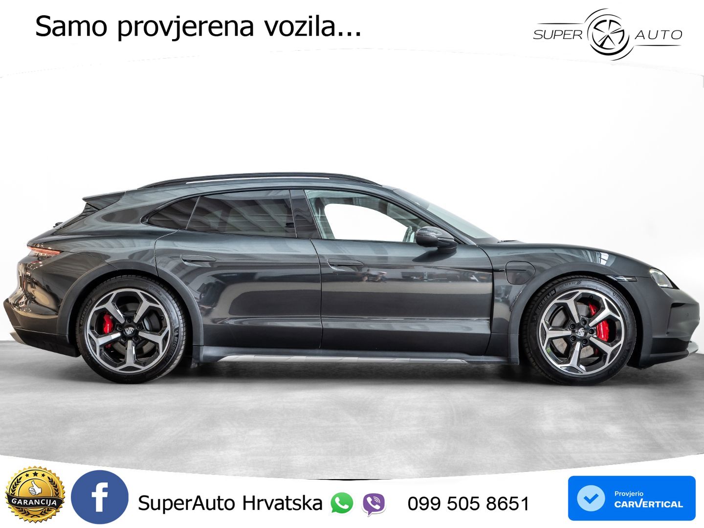 Porsche Taycan Cross Turismo 4S 105 kWh (598 KS)