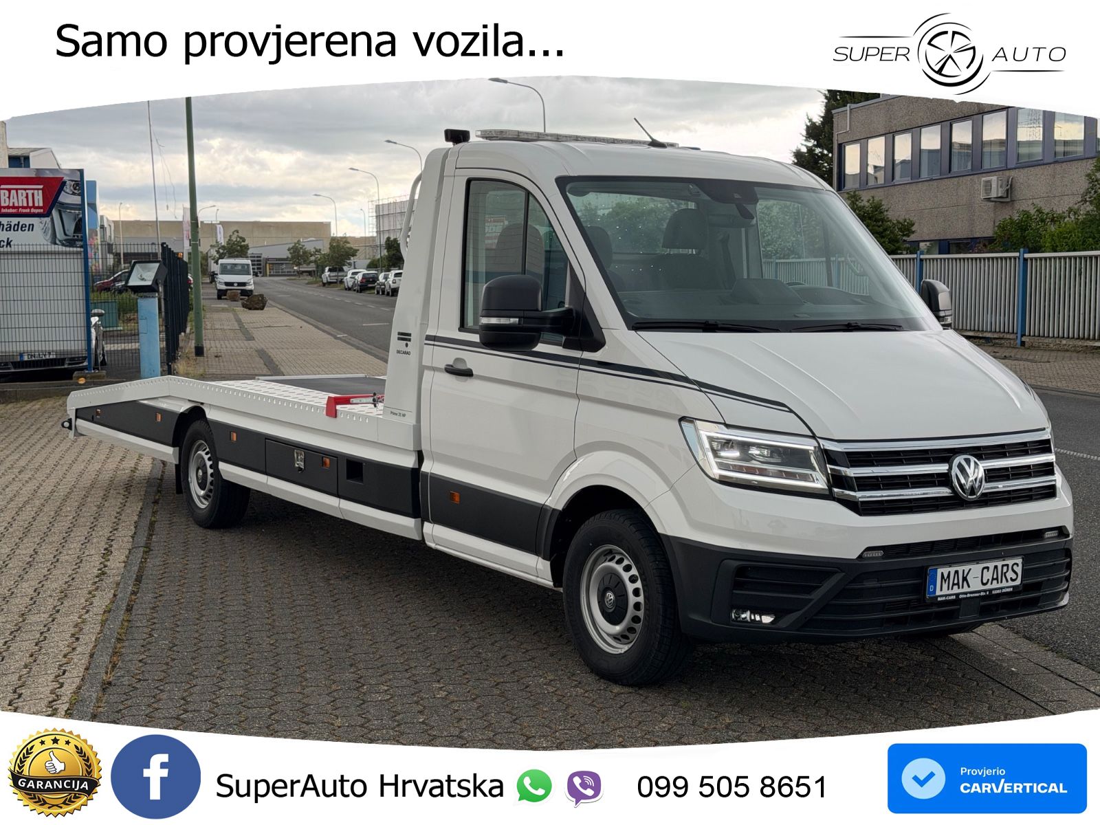 VW Crafter 177 KS LED+GR SJED+ACC