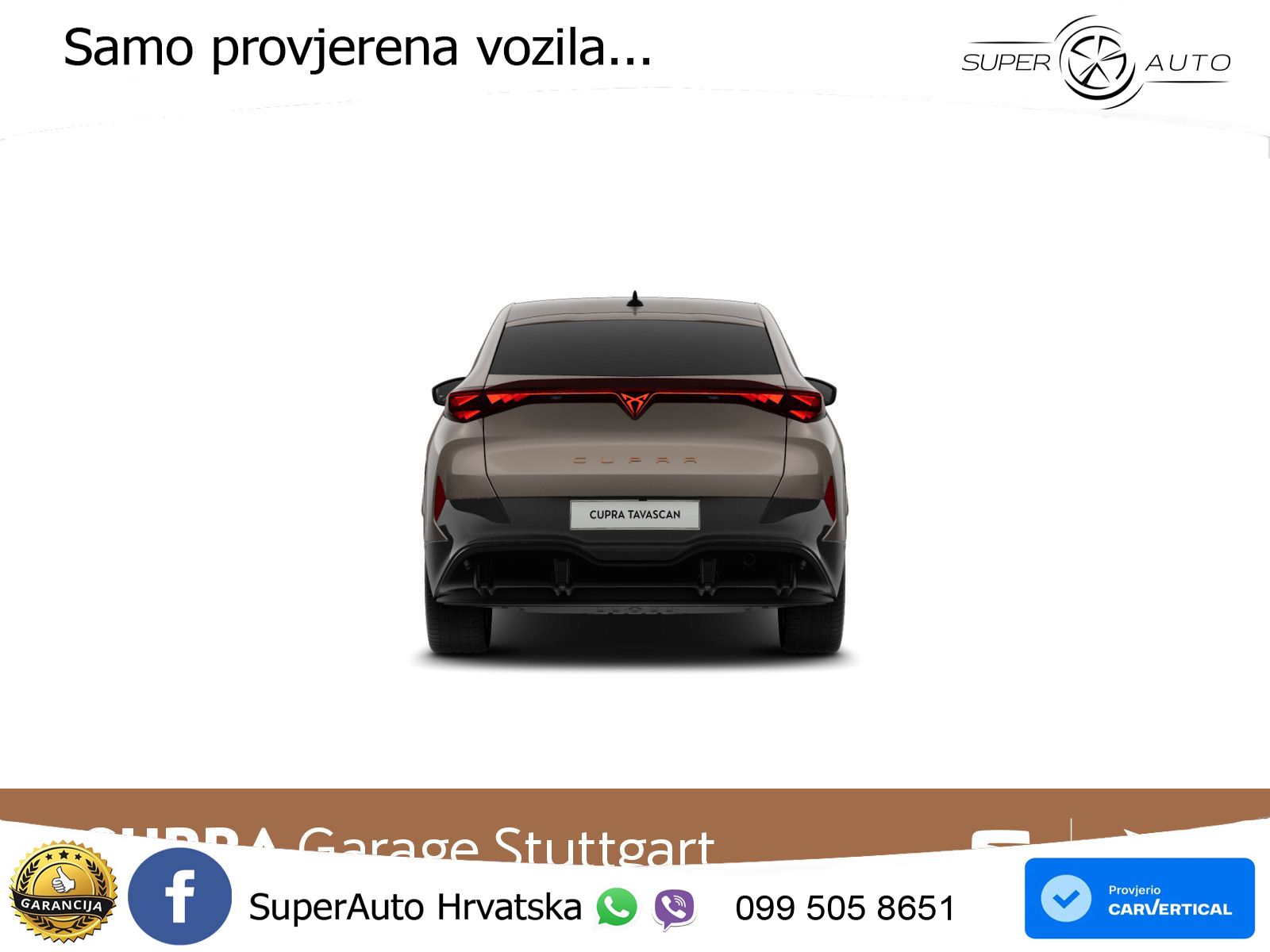 Cupra Tavascan 82 kWh (286 KS) LED+GR SJED+ACC