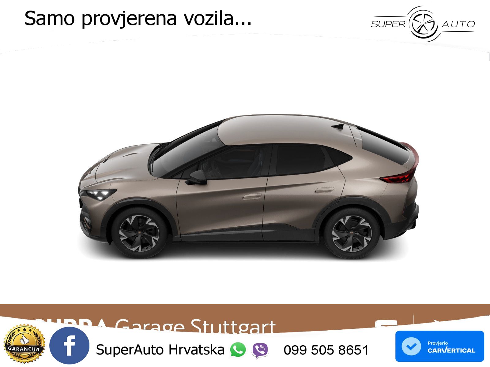 Cupra Tavascan 82 kWh (286 KS) LED+GR SJED+ACC