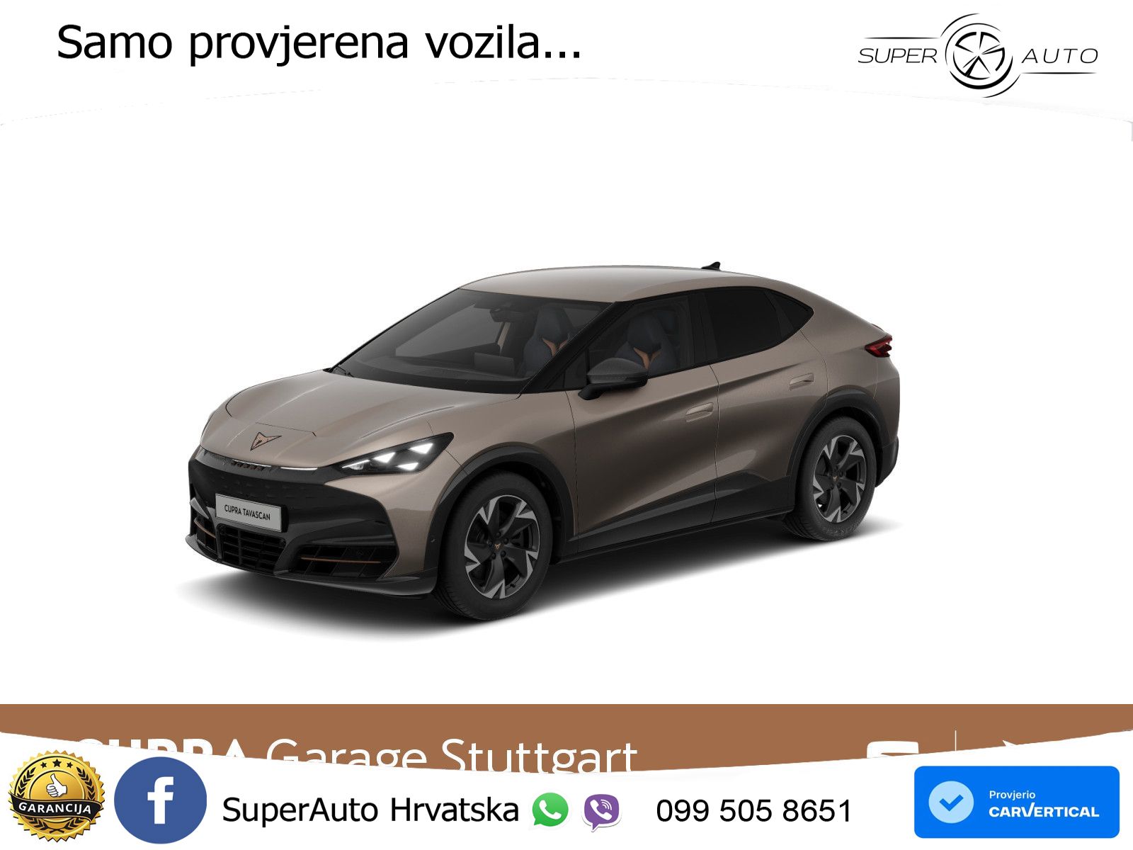 Cupra Tavascan 82 kWh (286 KS) LED+GR SJED+ACC