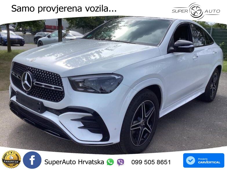 Mercedes GLE Coupe 450d (367 KS) EQ Boost 4MATIC 9G-TRONIC AMG LED+GR SJED+ACC